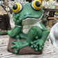 Big Eyed Frog Statue