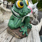 Big Eyed Frog Statue