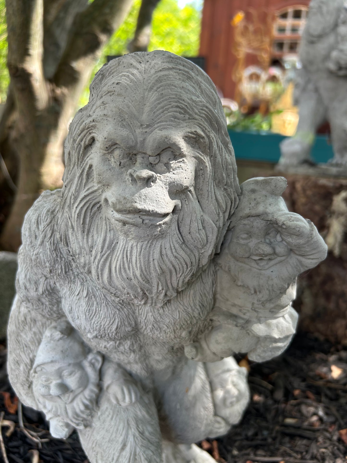 Gnomes Riding Bigfoot