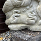 Krishna Slays Keshi Concrete Plaque