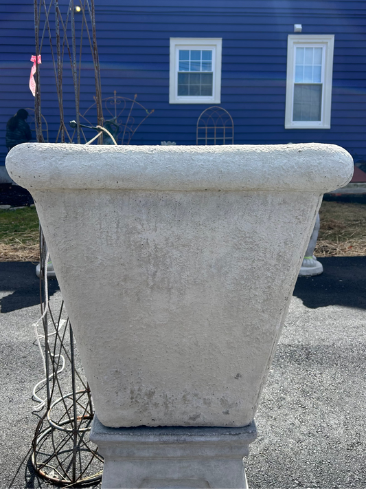 25” Tall Large Square Planter