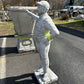 44” Tall Lantern Jockey Concrete Statue