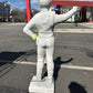 44” Tall Lantern Jockey Concrete Statue