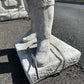 44” Tall Lantern Jockey Concrete Statue