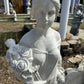 42” Tall Woman with Roses