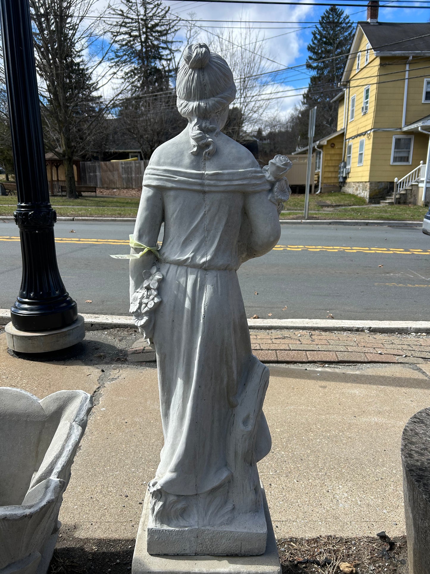 42” Tall Woman with Roses