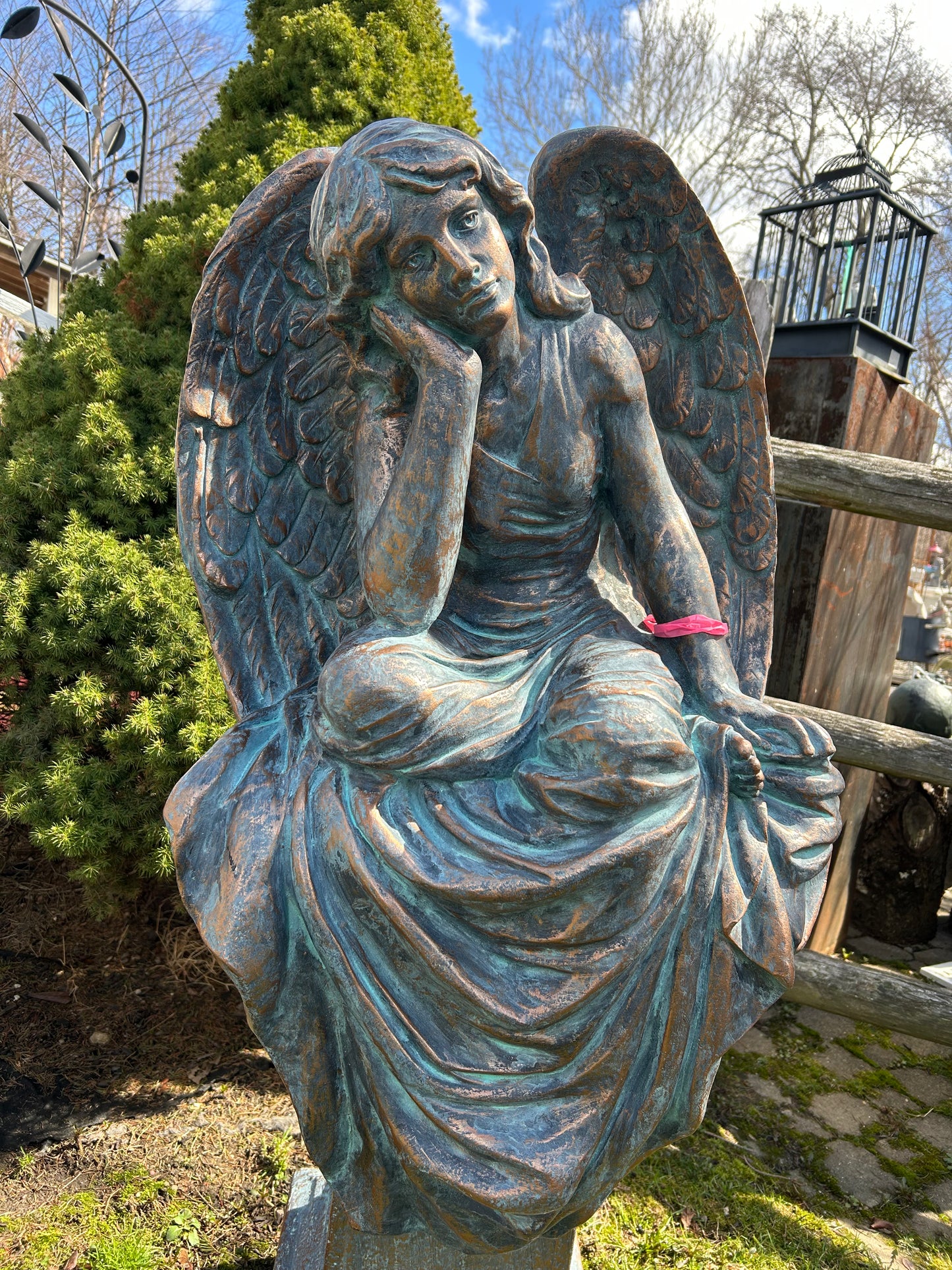 Large Sitting Angel