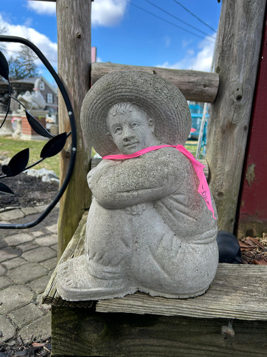 Sitting Mexican Statue