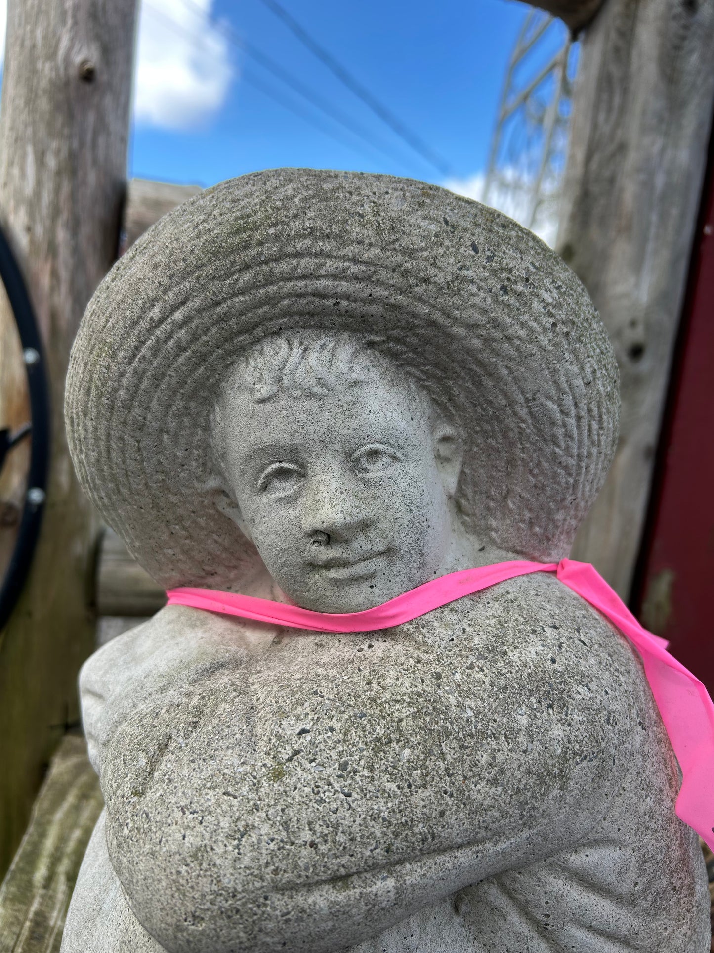 Sitting Mexican Statue