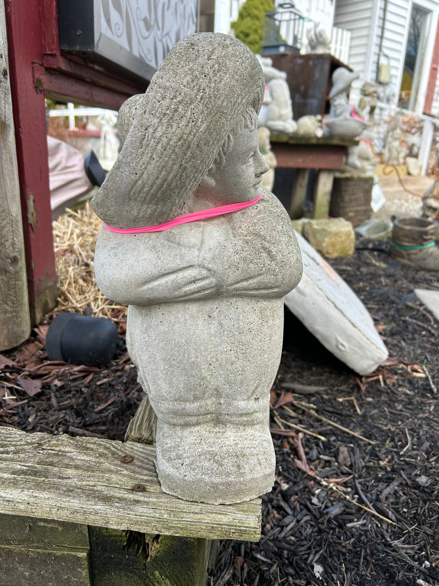 Sitting Mexican Statue
