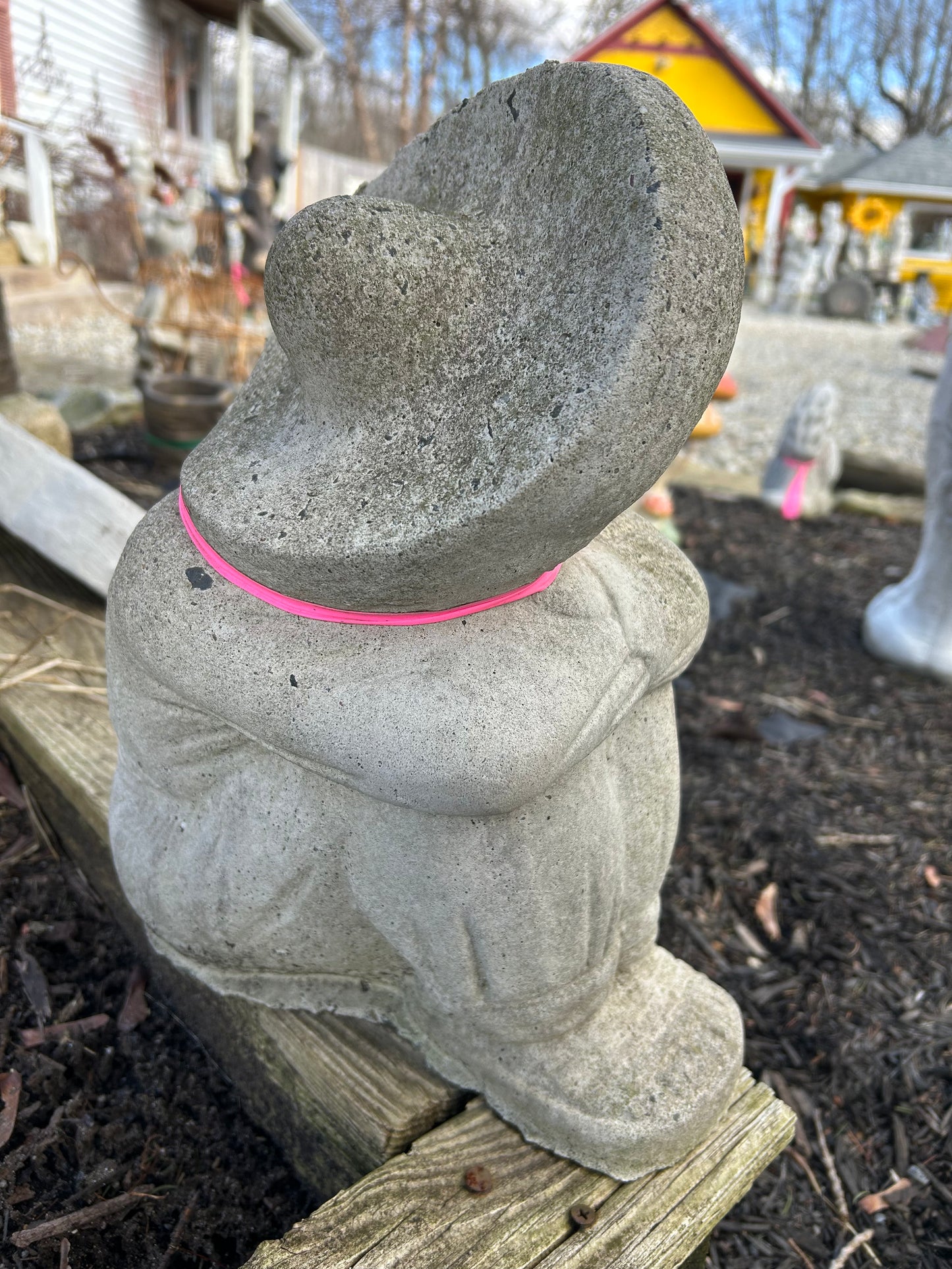 Sitting Mexican Statue