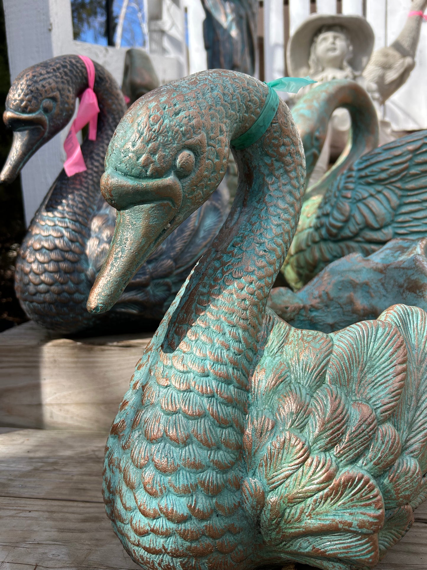 Swimming Swan Planter