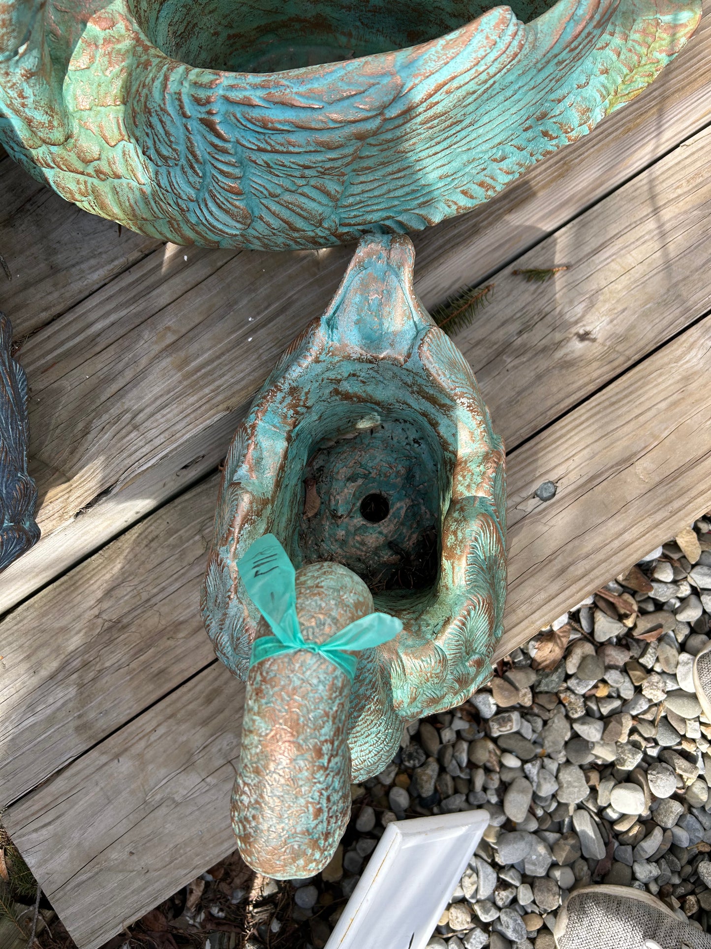 Swimming Swan Planter
