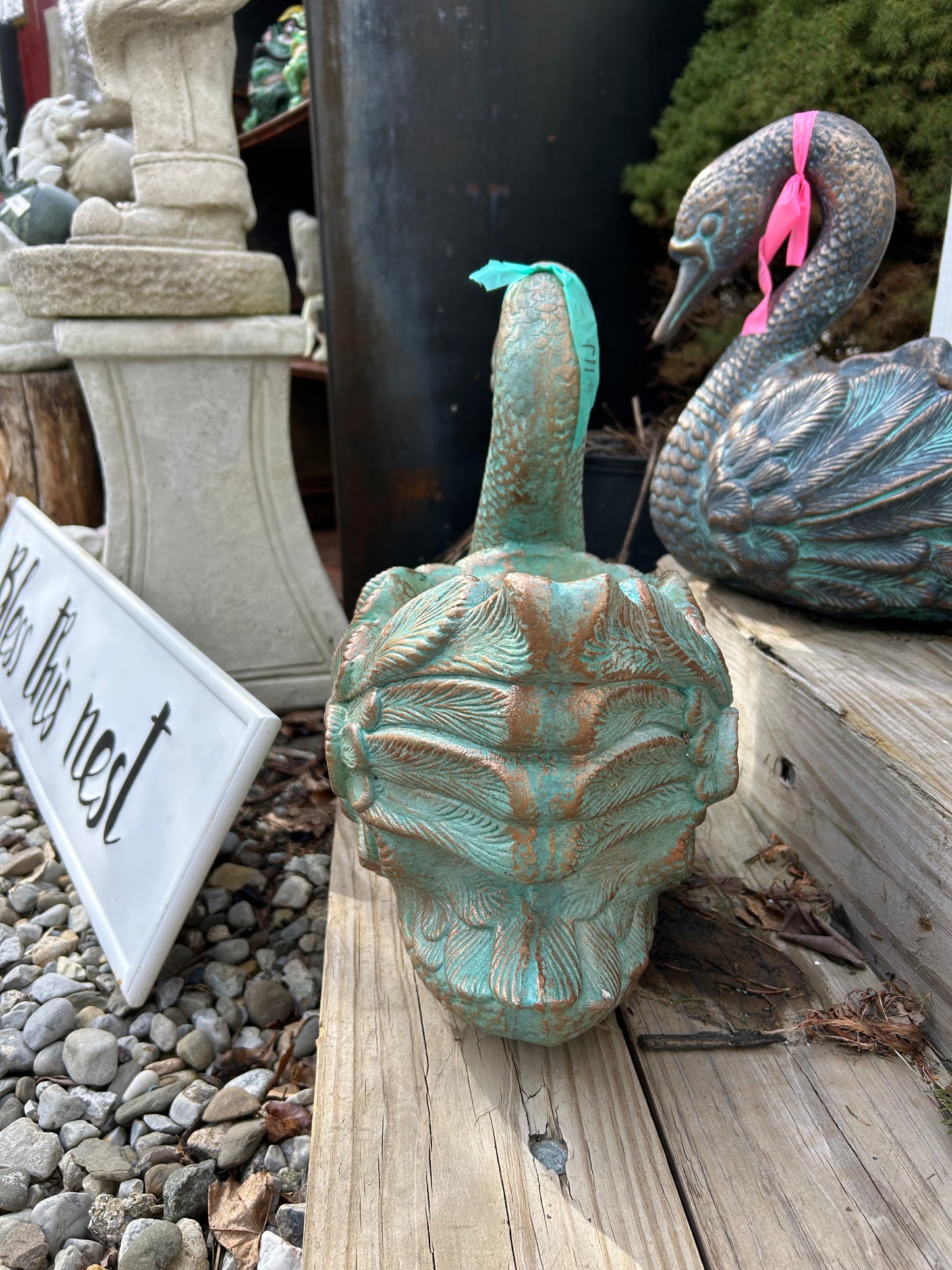 Swimming Swan Planter