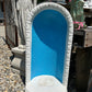 34” Painted Grotto with Cross