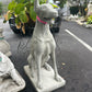Doberman Concrete Dog Statue