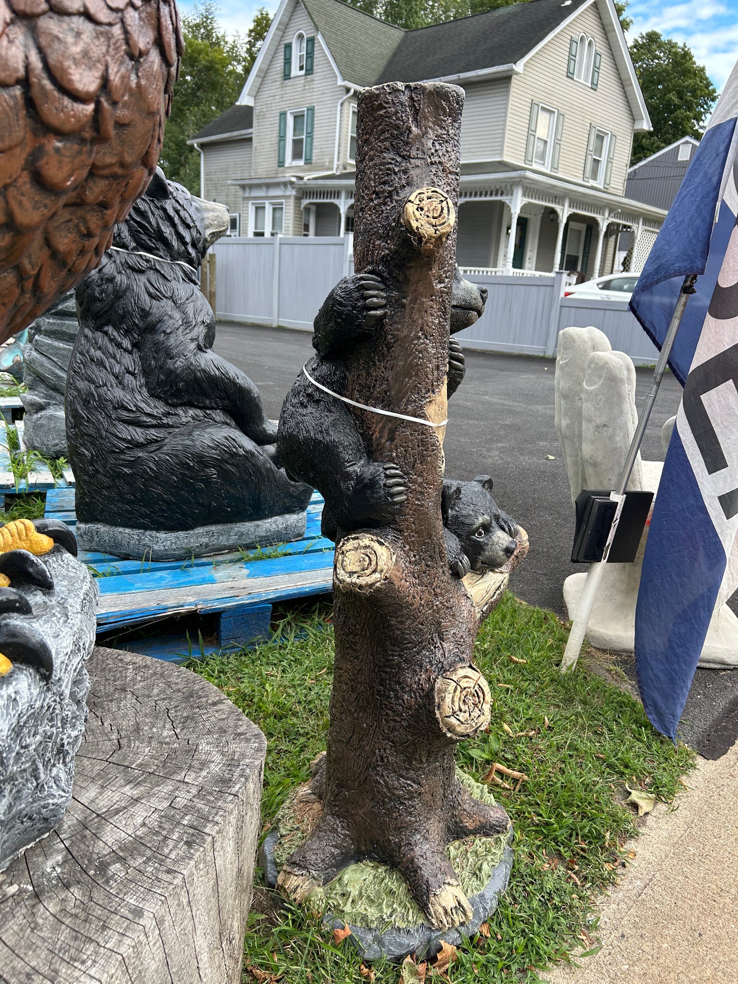 Playful Climbing Bears