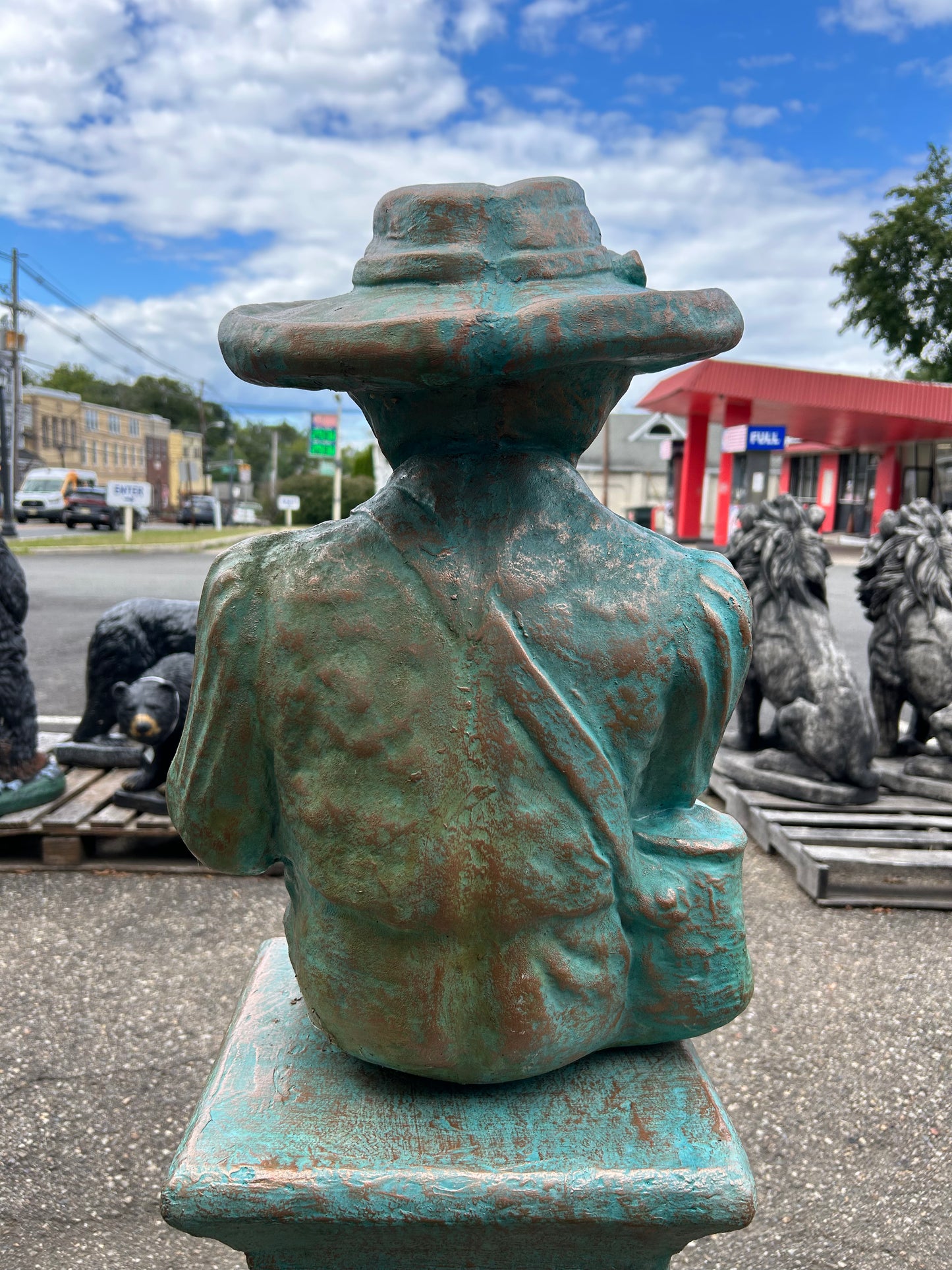 Fishing Girl with Hat