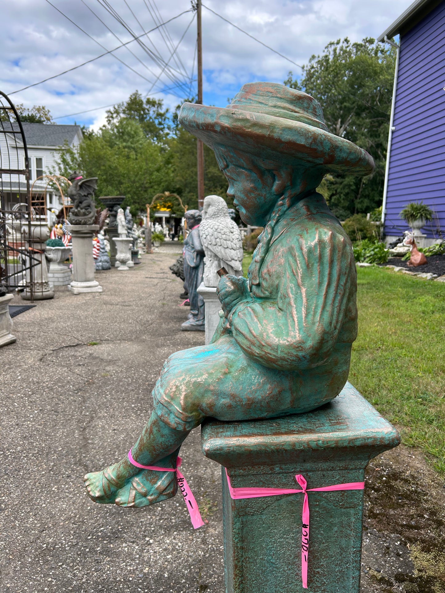 Fishing Girl with Hat