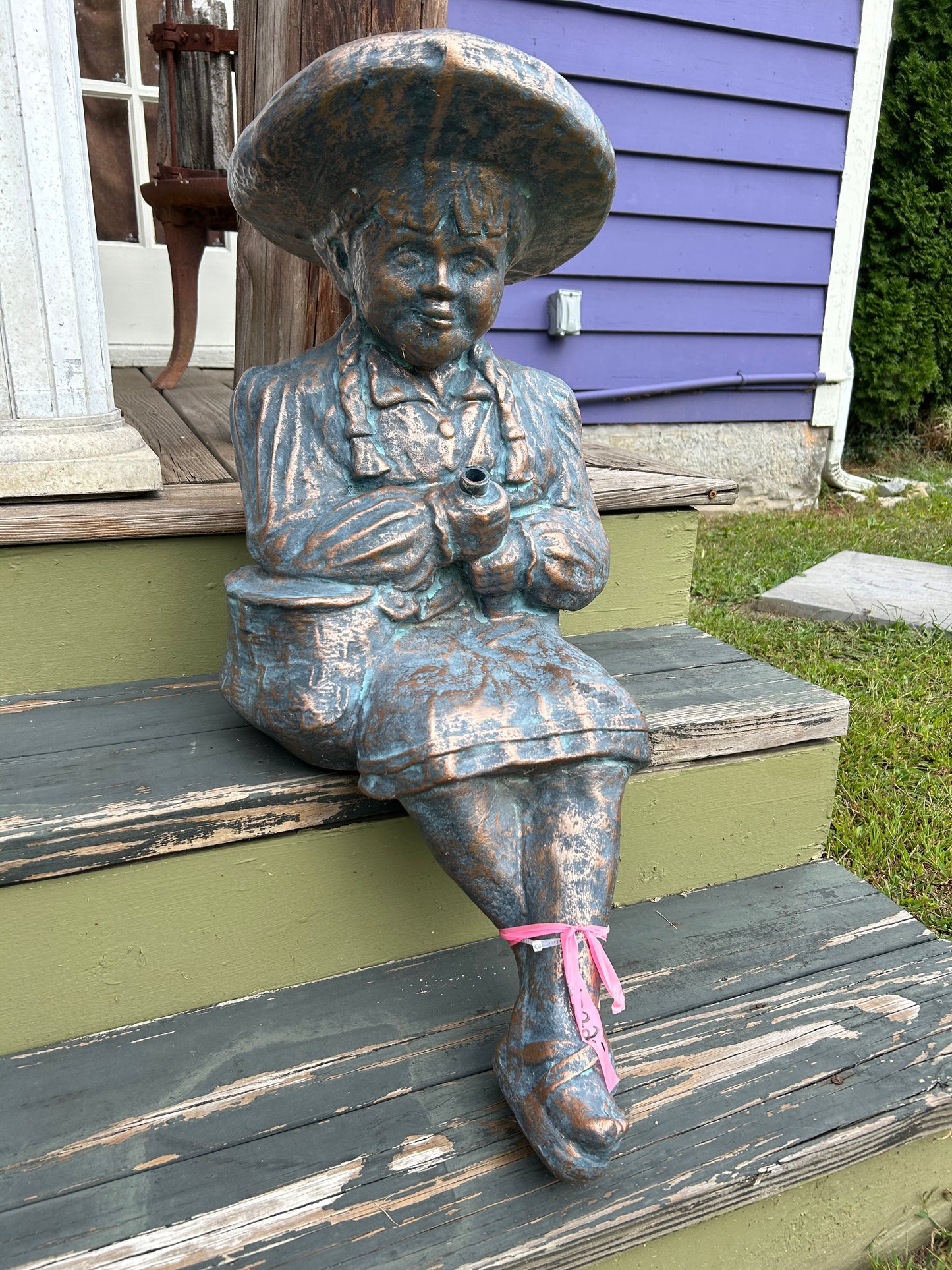 Fishing Girl with Hat