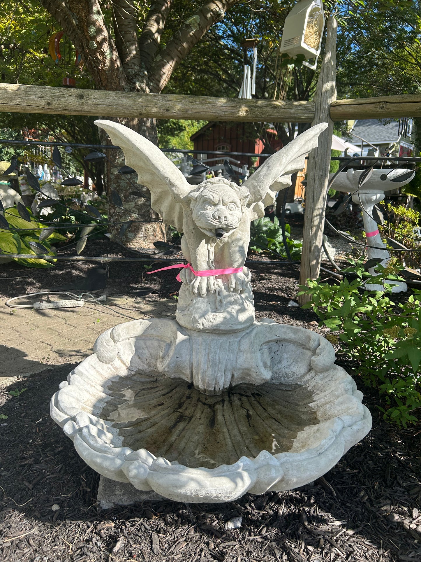 Gargoyle Fountain (2 piece)