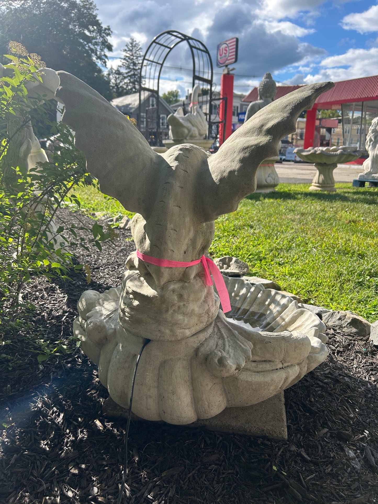 Gargoyle Fountain (2 piece)