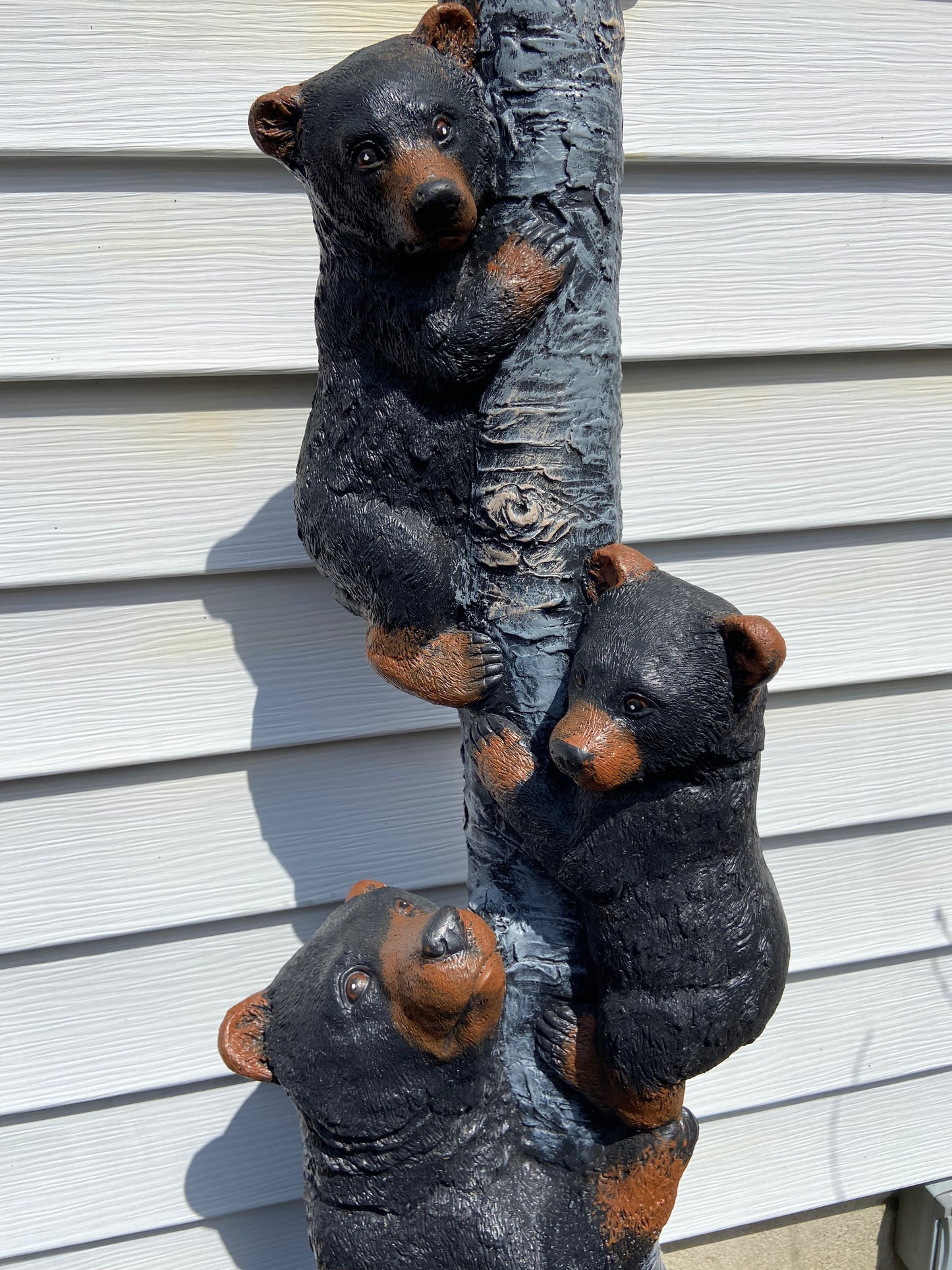 "Bearly" Climbing Statue
