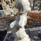 Large Dutch Boy and Dutch Girl Kissing Set