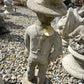 Amish Boy with Basket Statue