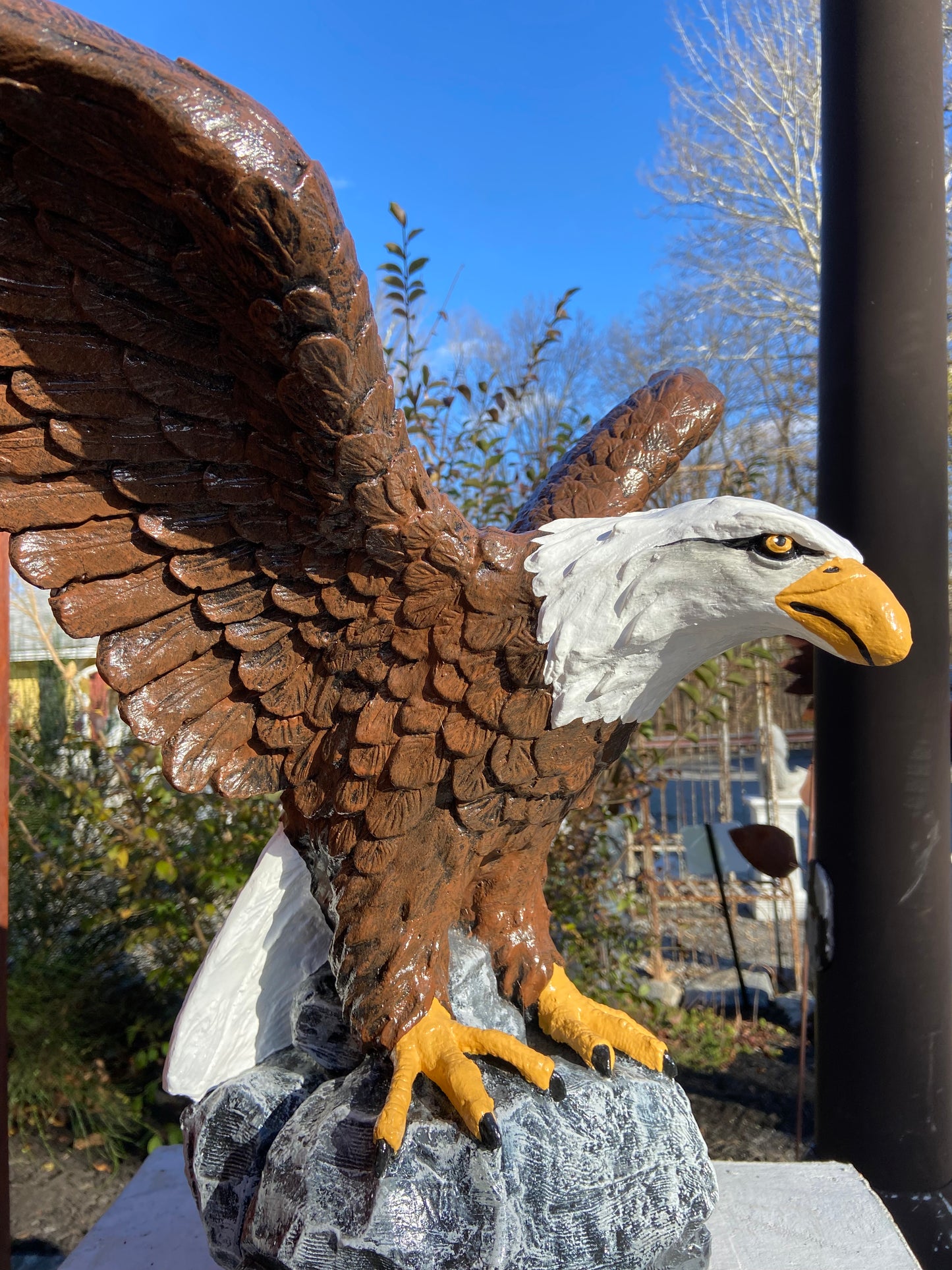 Spread Winged Eagle