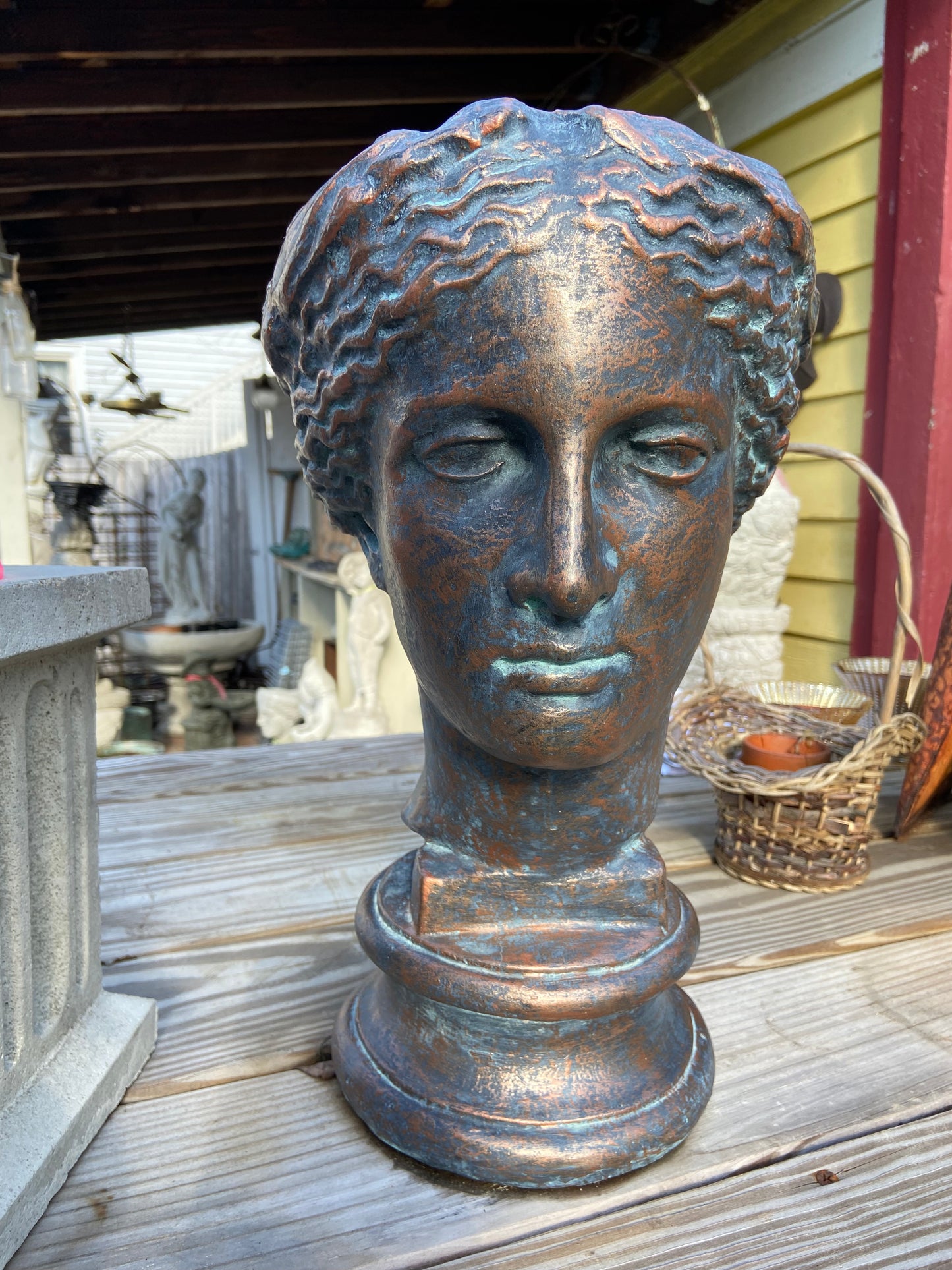 Grecian Head Planter