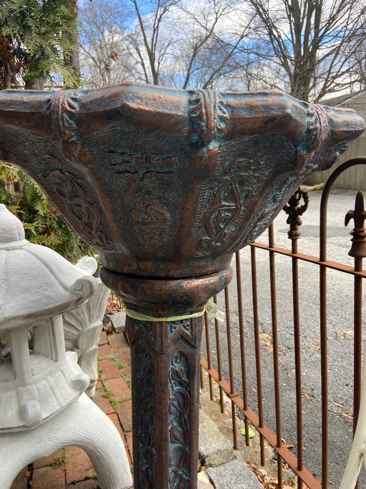 2 Piece Gothic Planter