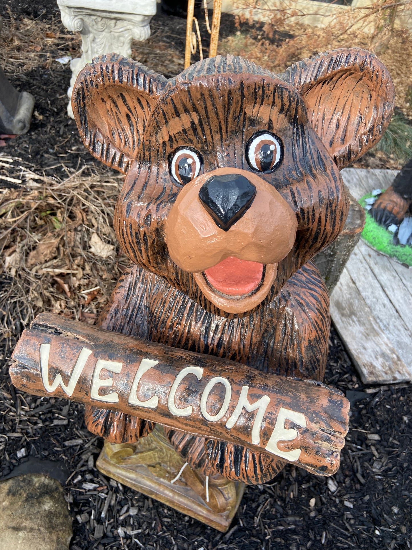 Wood Carved Bear
