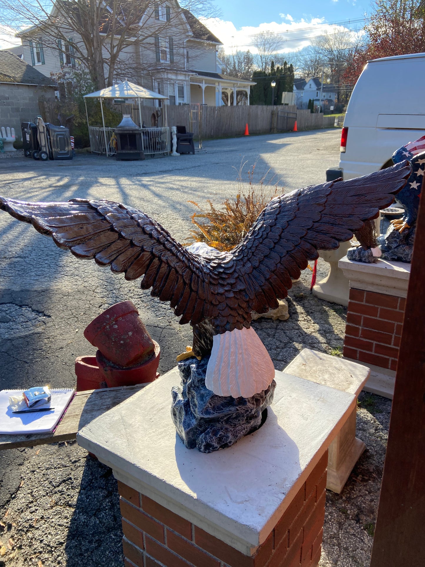 Spread Winged Eagle