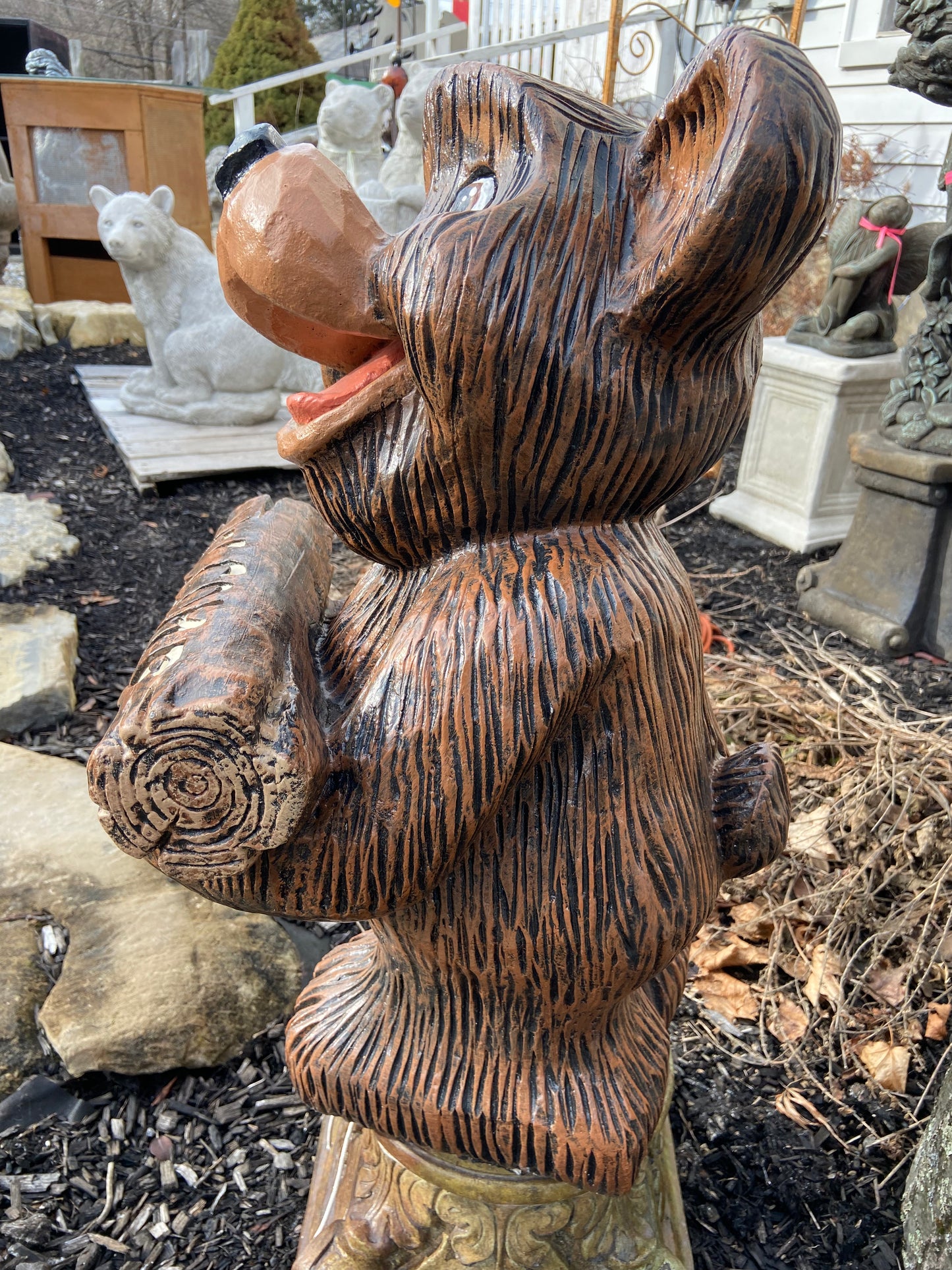 Wood Carved Bear