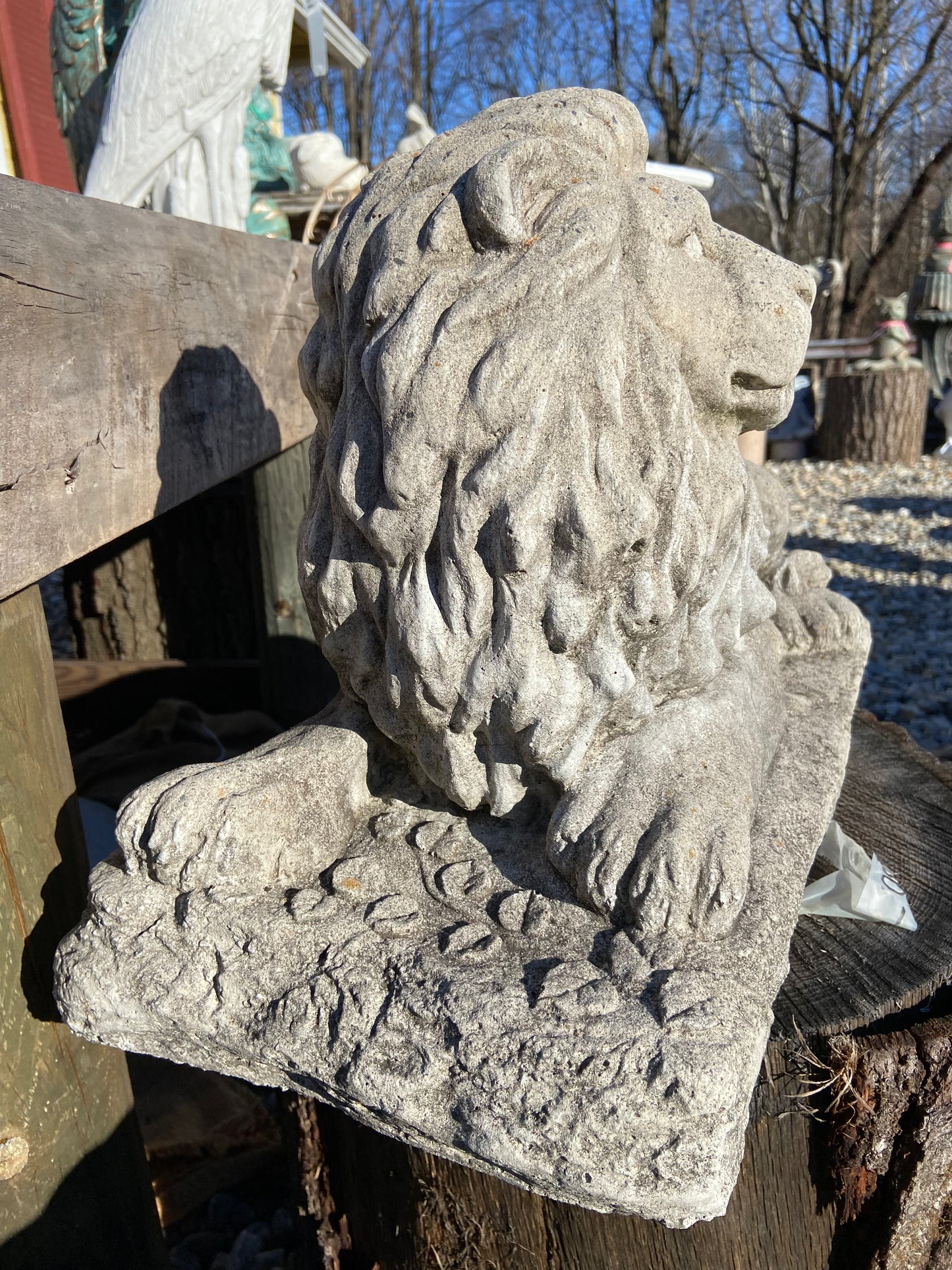 Laying Lion (right)