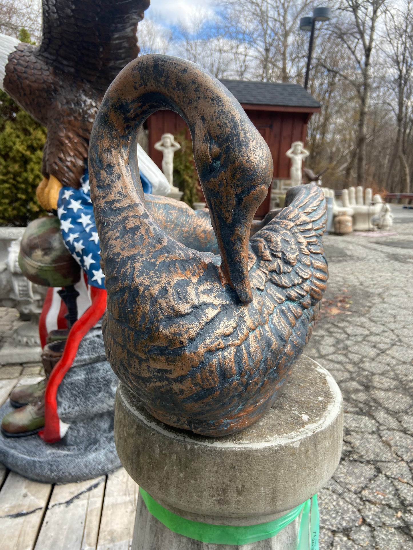 Swan Planter