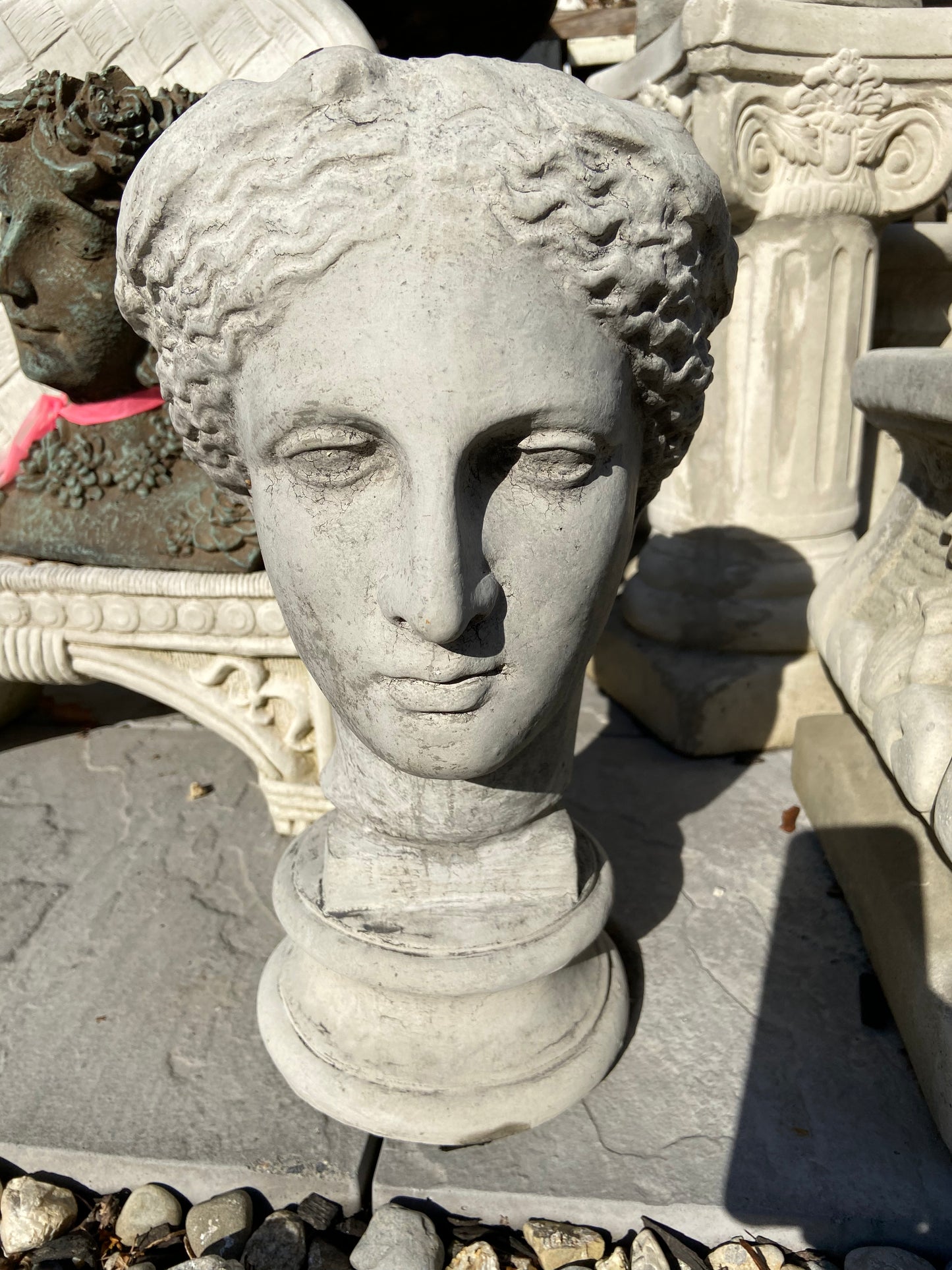 Grecian Head Planter