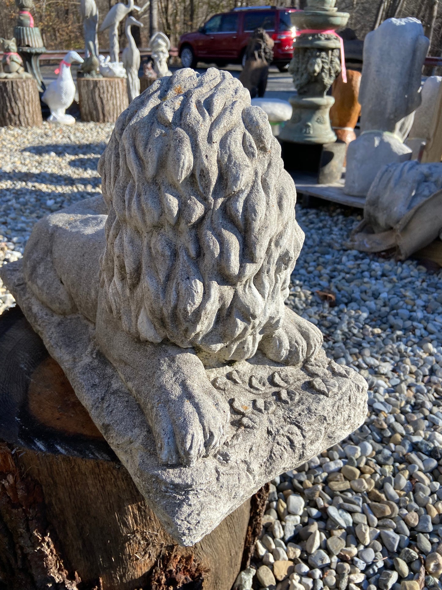 Laying Lion (right)