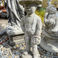 Amish Boy with Basket Statue