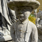 Amish Boy with Basket Statue