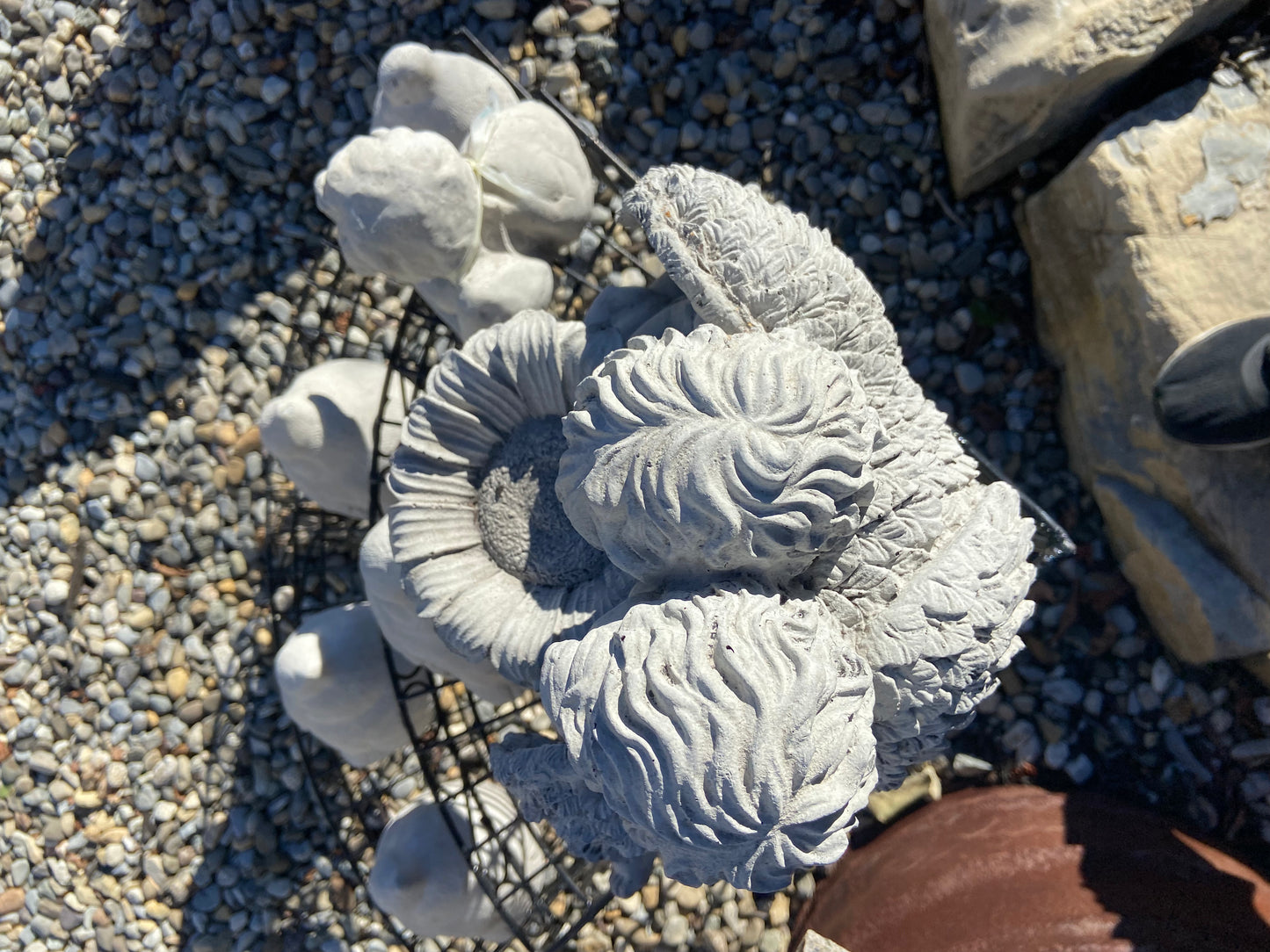 Angels with Sunflower Statue