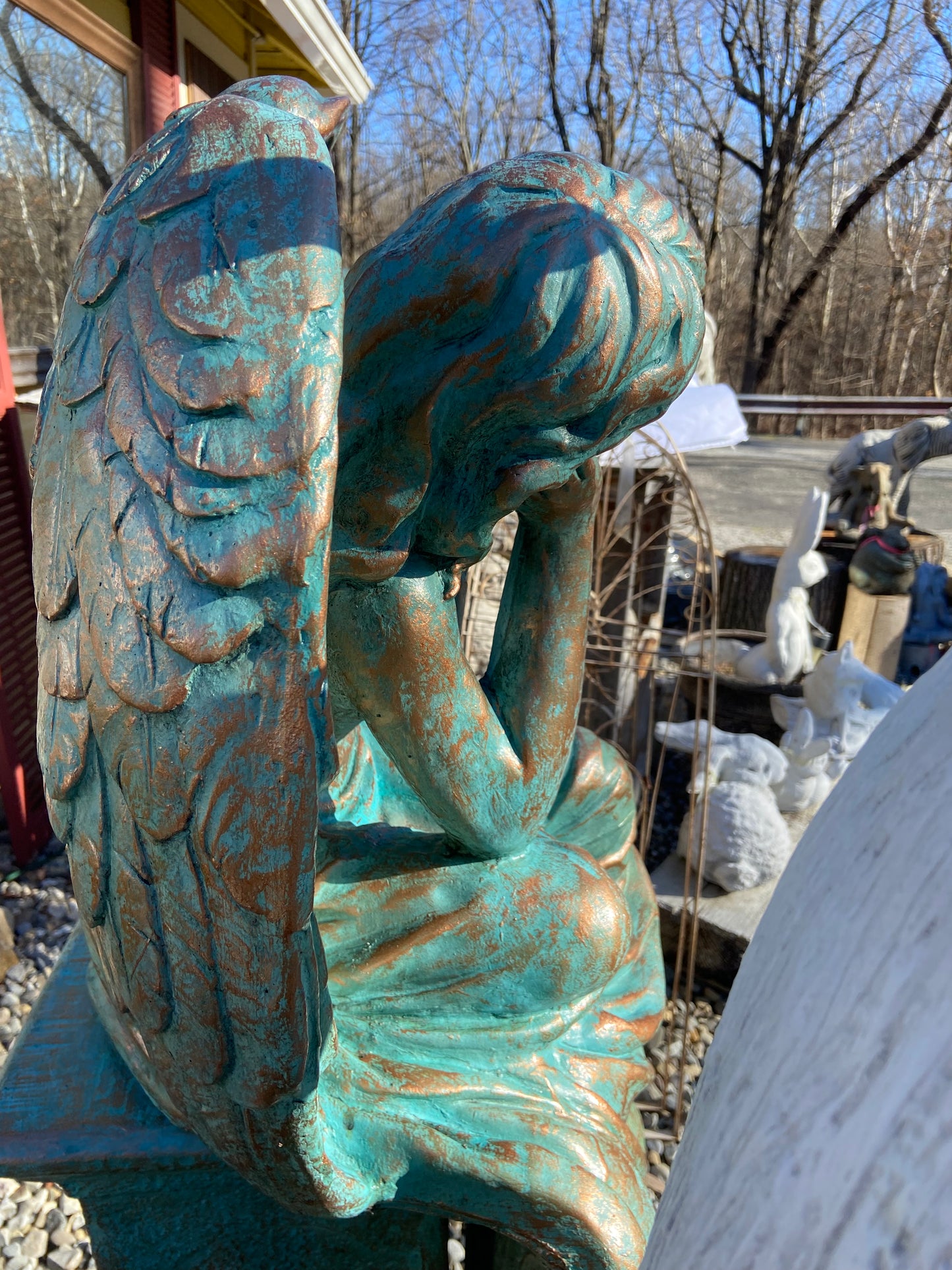 Large Sitting Angel
