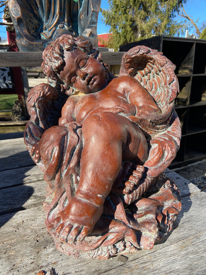 Cherub in Basket
