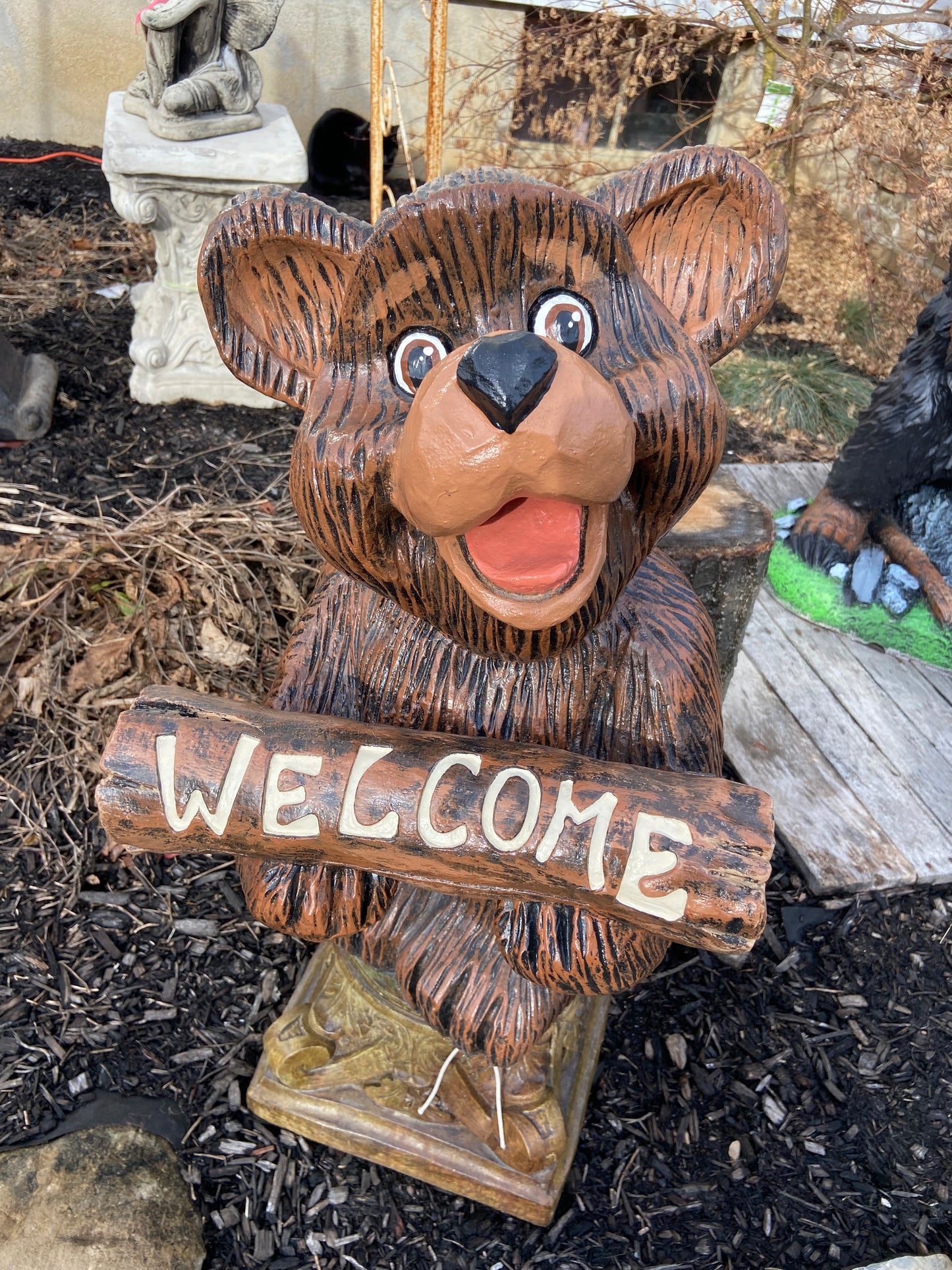 Wood Carved Bear