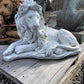 Lion & Lamb 13” Tall Statue