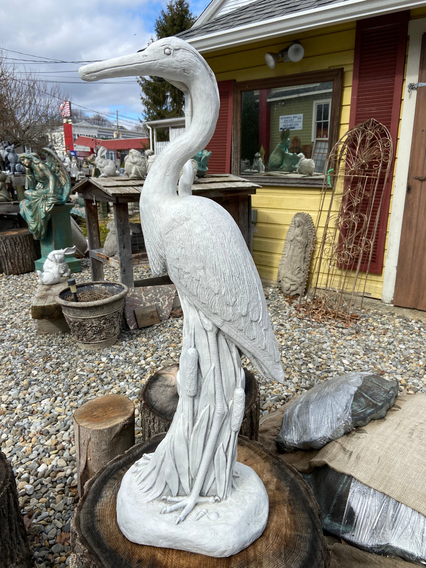 Large Heron