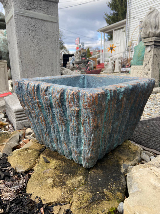 Faux Bois Planter