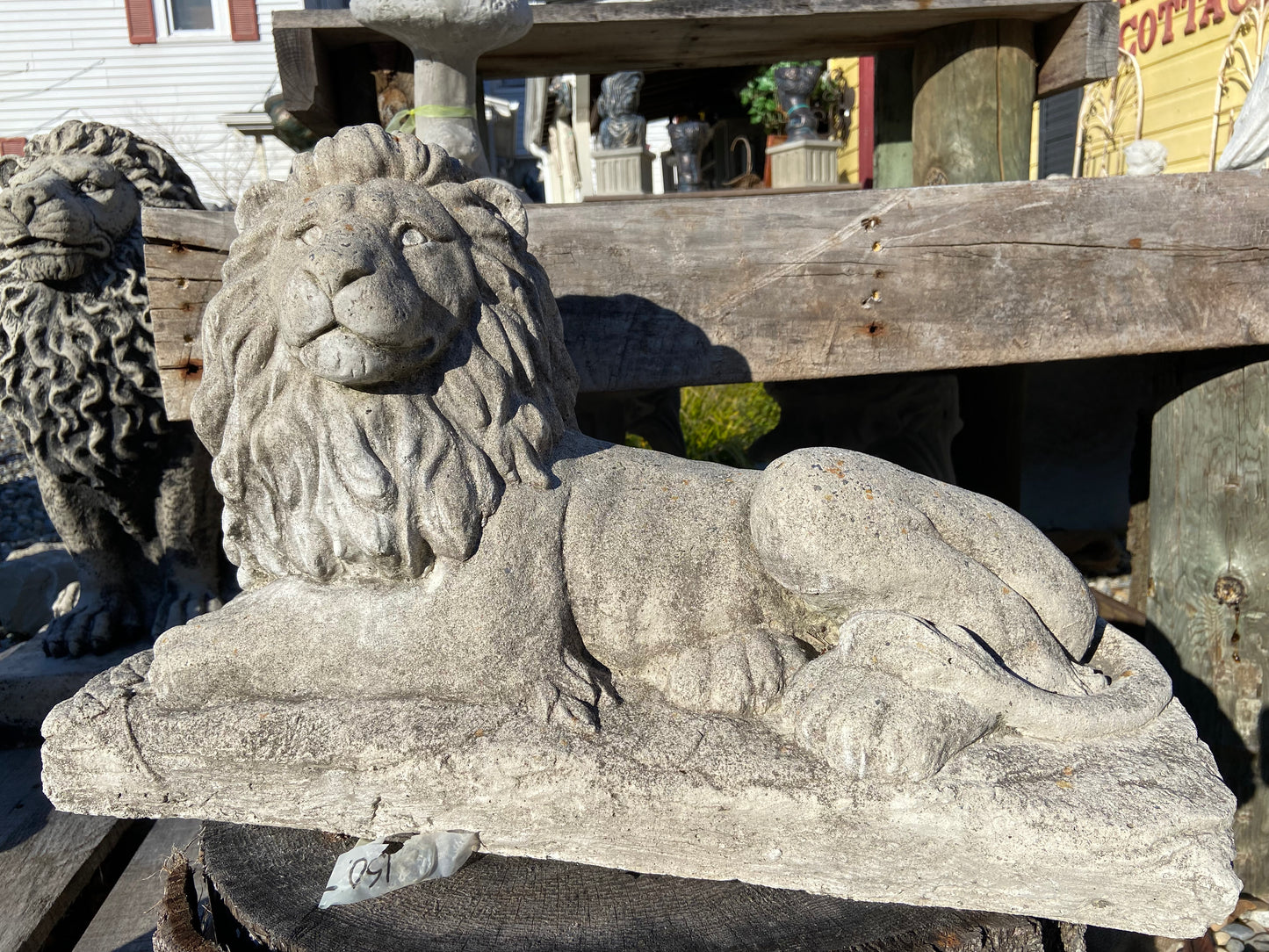 Laying Lion (right)
