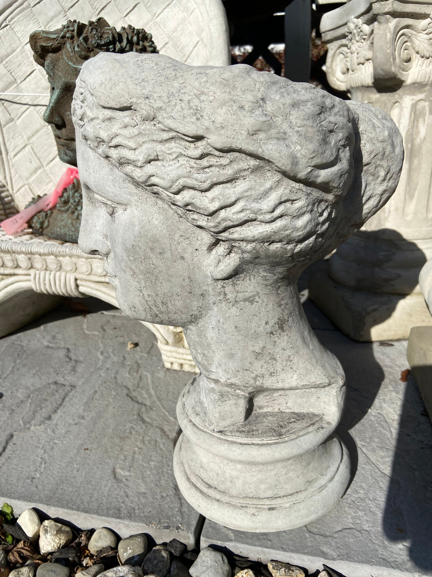 Grecian Head Planter